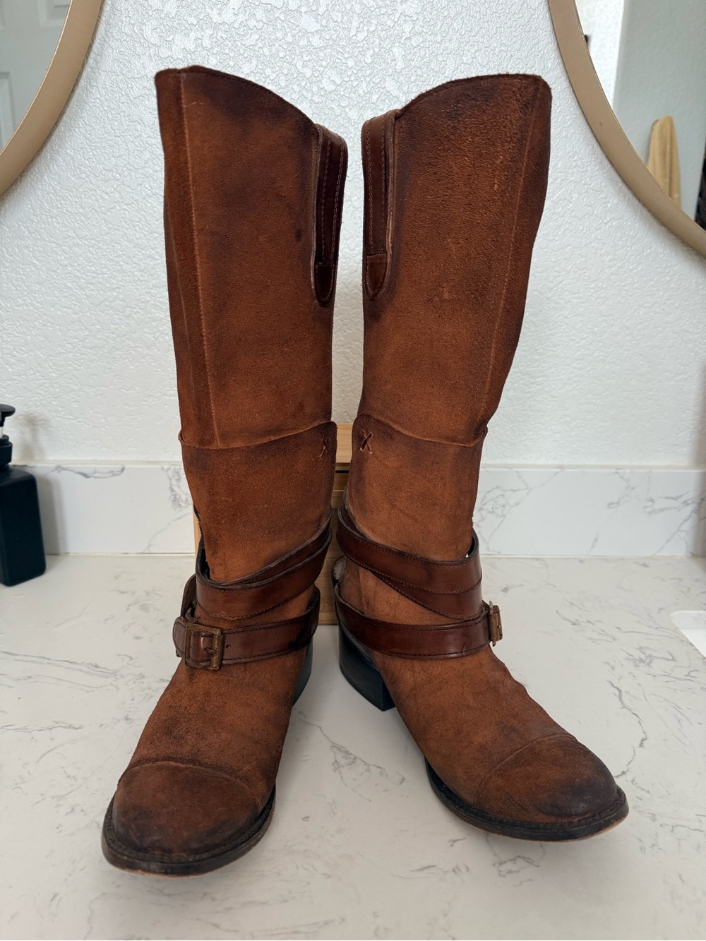Freebird Dkota Suede Boots Sz 8